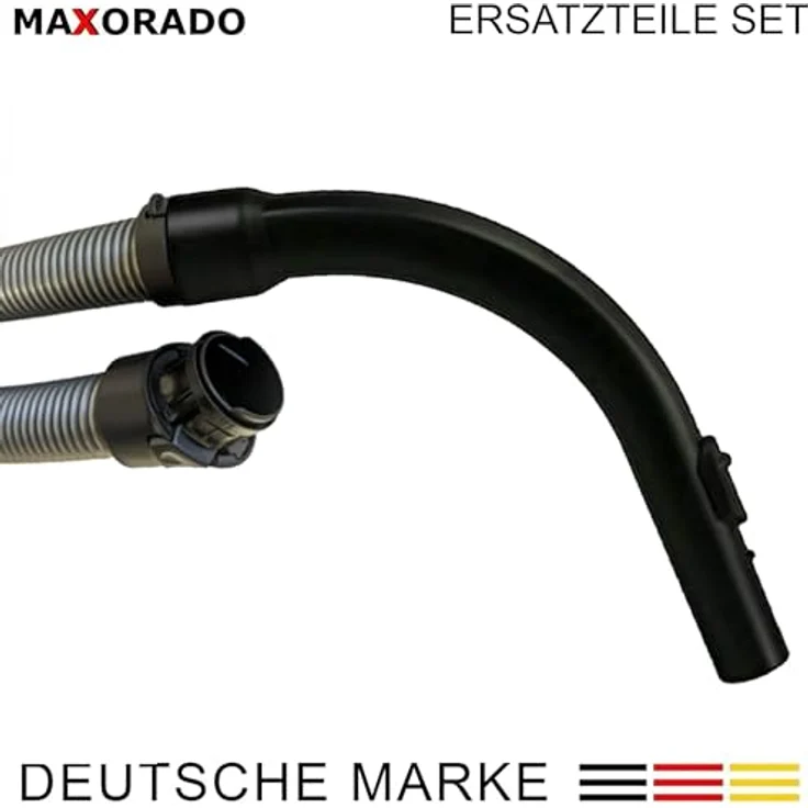 Maxorado Staubsaugerdüsen-Set für Miele S8 S8340 C3, 10-tlg, drehbarer Saugschlauch, drehbarer Möbelpinsel, Zubehör für 10563760, 7863552, 7863553, 7863554, 7863555, S8, S8000 Serie, C3 – Bild 10