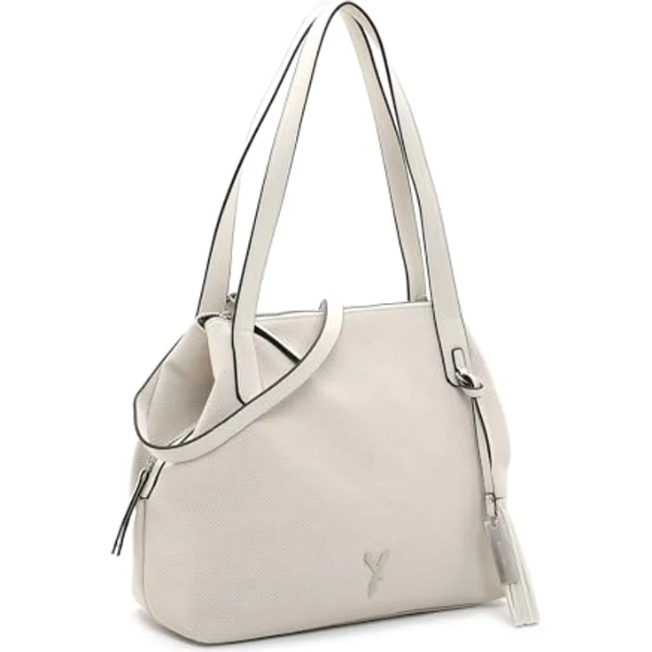Suri Frey SFY Romy Shopper Tasche 35 cm, beige, aus 100% Polyurethan, Schultertasche – Bild 7
