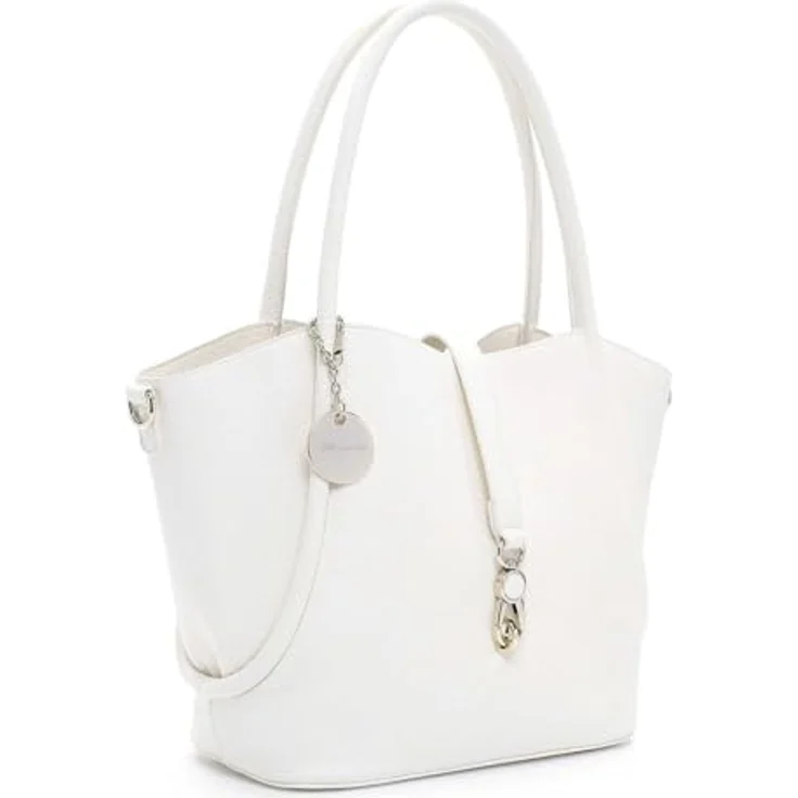 Tamaris TAS Fenja Shopper, Feinsynthetik mit Schloss, Bag in Bag, schwarz – Bild 3
