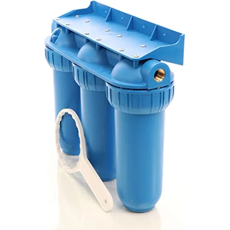 Naturewater NW-BR10B5 3-Stufenfilter 32.89 mm (1') Sedimentfilter Aktivkohleblock Aktivkohlegranulat – Bild 8