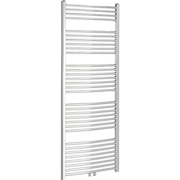 XIMAX Badheizkörper C2 chrom (glanzverchromt), 635 Watt, EN-442 passend, Höhe 1636 x Breite 600 mm