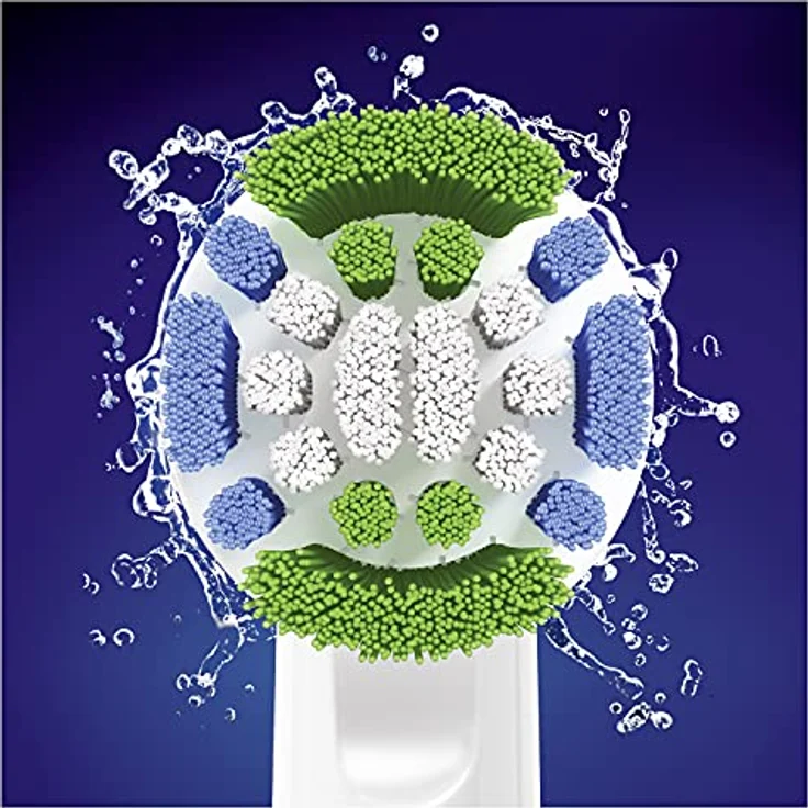 Oral-B Precision Clean Aufsteckbürsten für elektrische Zahnbürste, 8 Stück, mit CleanMaximiser-Borsten für optimale Zahnpflege, Zahnbürstenaufsatz für Oral-B Zahnbürsten, briefkastenfähige Verpackung – Bild 3