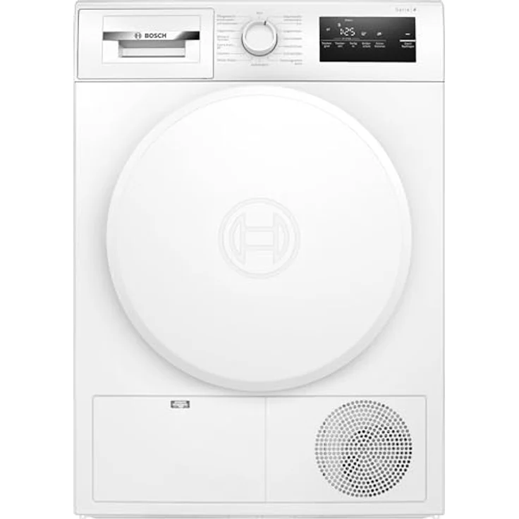Bosch Serie 4, Wärmepumpentrockner, 8 kg, Weiß mit EasyClean und A++ – Bild 1