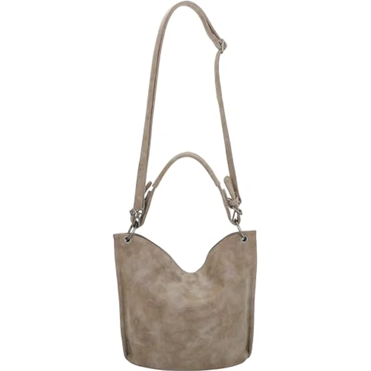 Fritzi aus Preußen Fritzi31N, Handtasche mit mehreren Fächern und Schultergurt, Braun – Bild 5