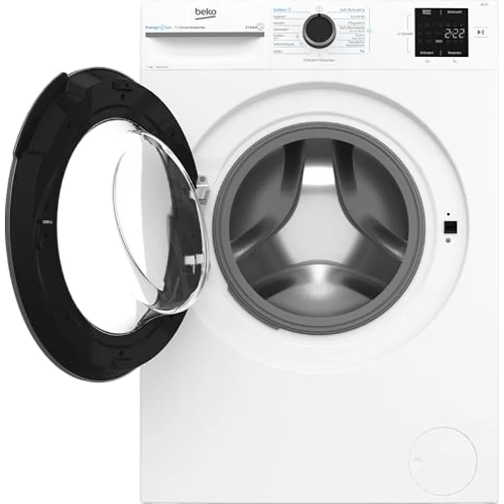 Beko BM3WFU4741W1 Waschmaschine, 7kg Frontlader mit SteamCure, Coldwash und ProSmart Inverter Motor, Weiß – Bild 6