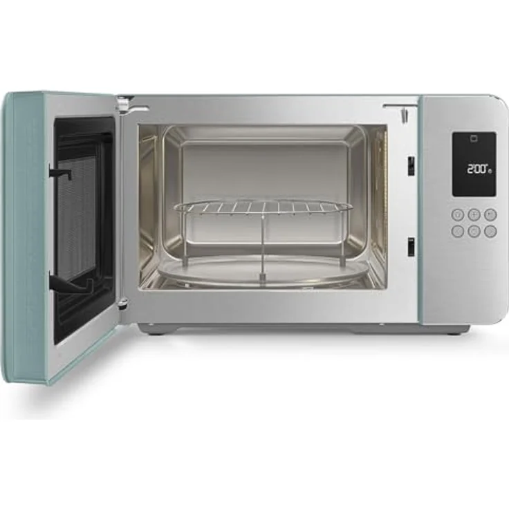 Smeg MOC01EGMEU, Kombi-Tisch-Mikrowelle mit Grillfunktion, 18 Automatikprogramme, Emerald Green – Bild 5