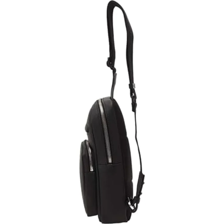 Boss Ray Umhängetasche, 19 cm, schwarz, 100% Polyurethan, 29 x 11 x 19 cm – Bild 2