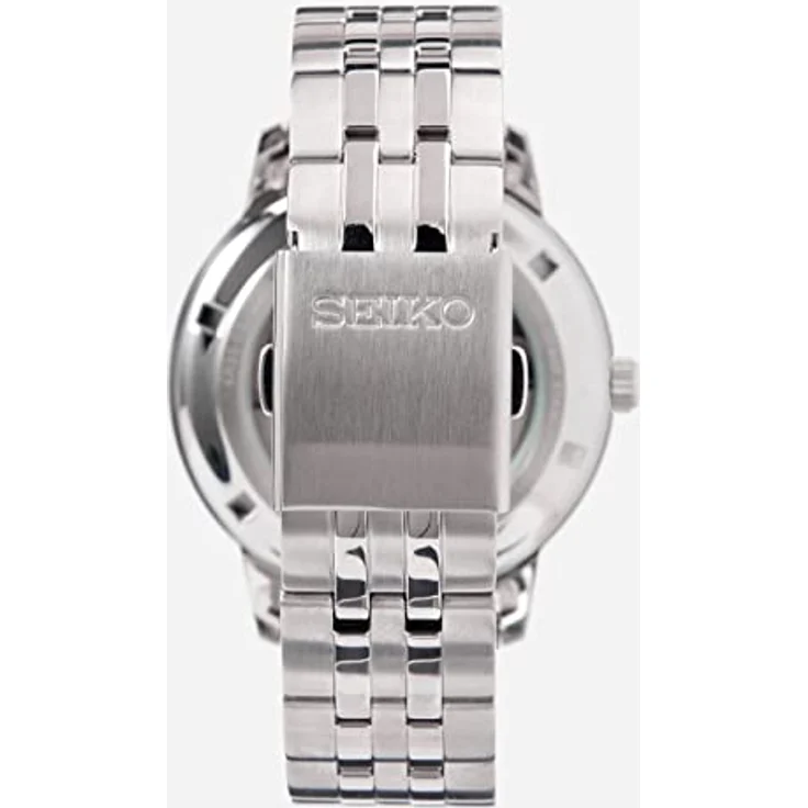 Seiko Herren Analog Automatik Uhr mit Edelstahl Armband SRPH87K1 – Bild 4