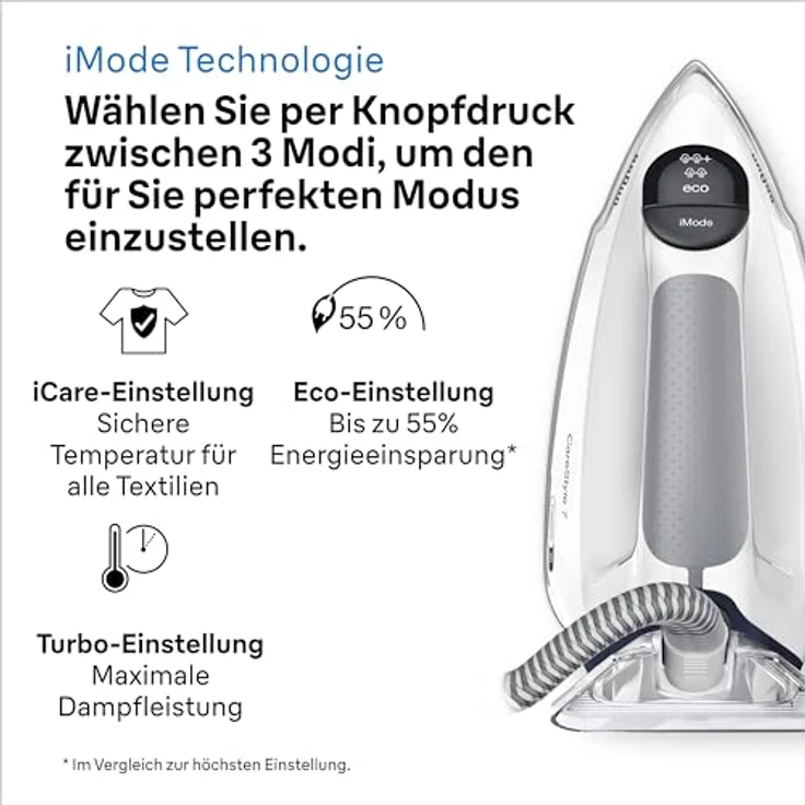 Braun Dampfbügelstation CareStyle 7 IS 7266 VI 2700Watt 2Liter FastClean Violett – Bild 6