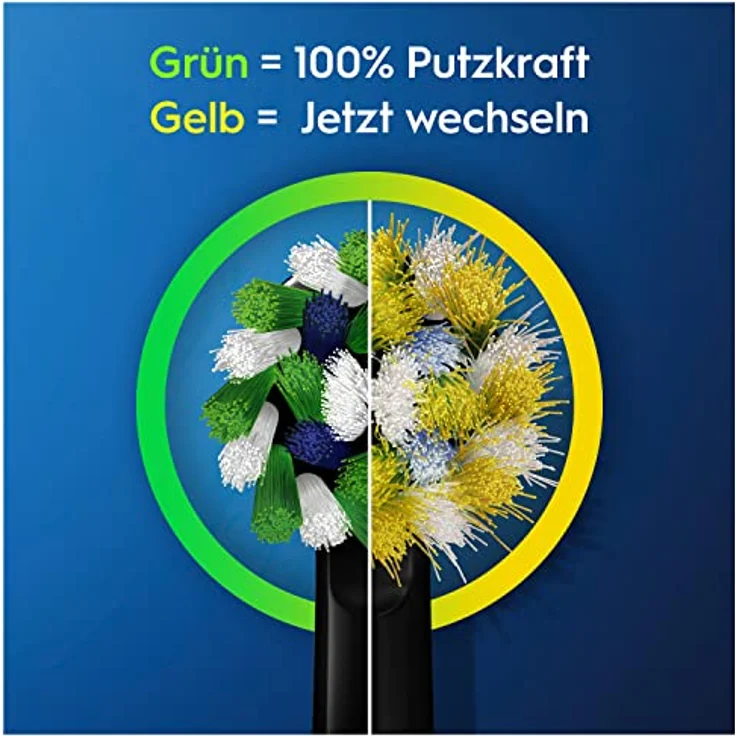 Oral-B CrossAction CleanMaximiser Black Edition 10er Aufsteckbürste – Bild 4