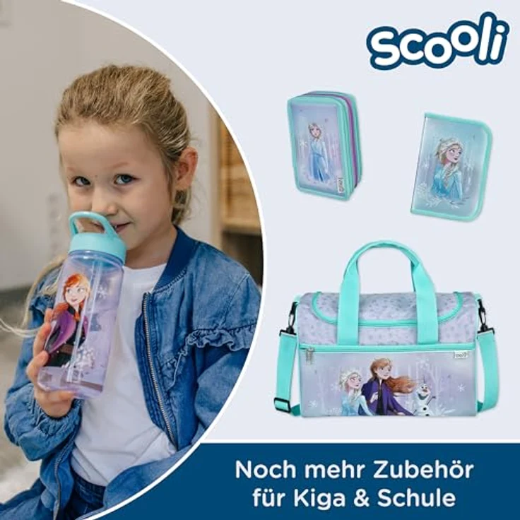 UNDERCOVER Trinkflasche Die Eiskönigin, 500 ml, BPA-frei, für Kinder ab 3 Jahren – Bild 4