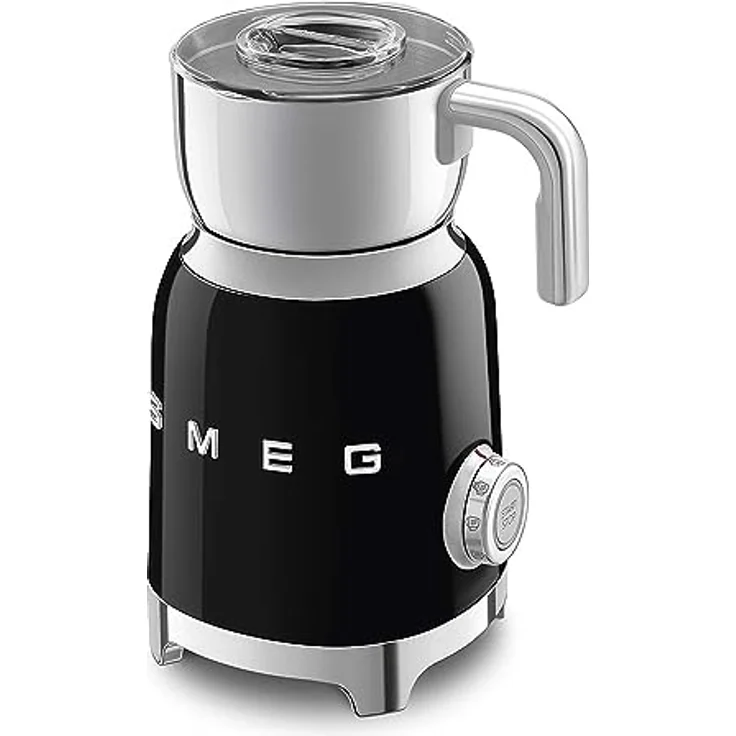 Smeg MFF11BLEU Milchaufschäumer 50`s Style schwarz – Bild 2