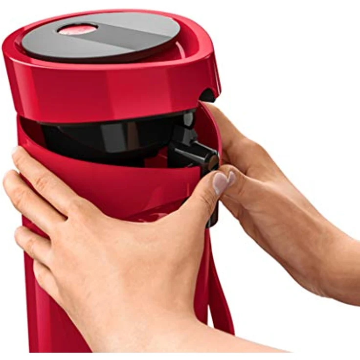 Tefal PONZA 1.9 ltr Thermokanne mit Pumpsystem Rot – Bild 6