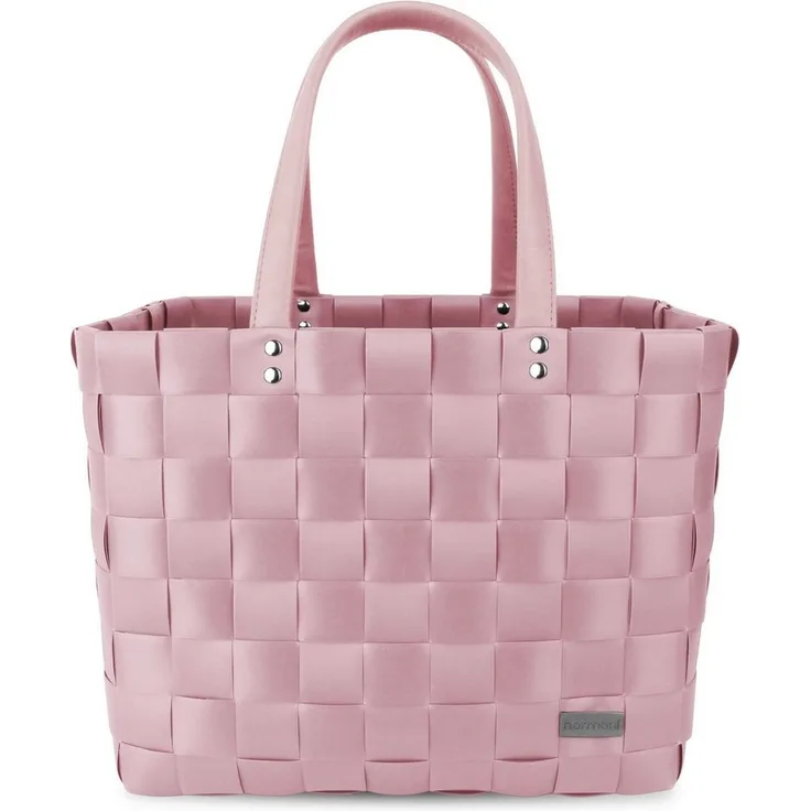 normani Einkaufskorb mit PU-Henkeln, 20 l, pflegeleichtes und wasserabweisendes Material, mehrfarbig