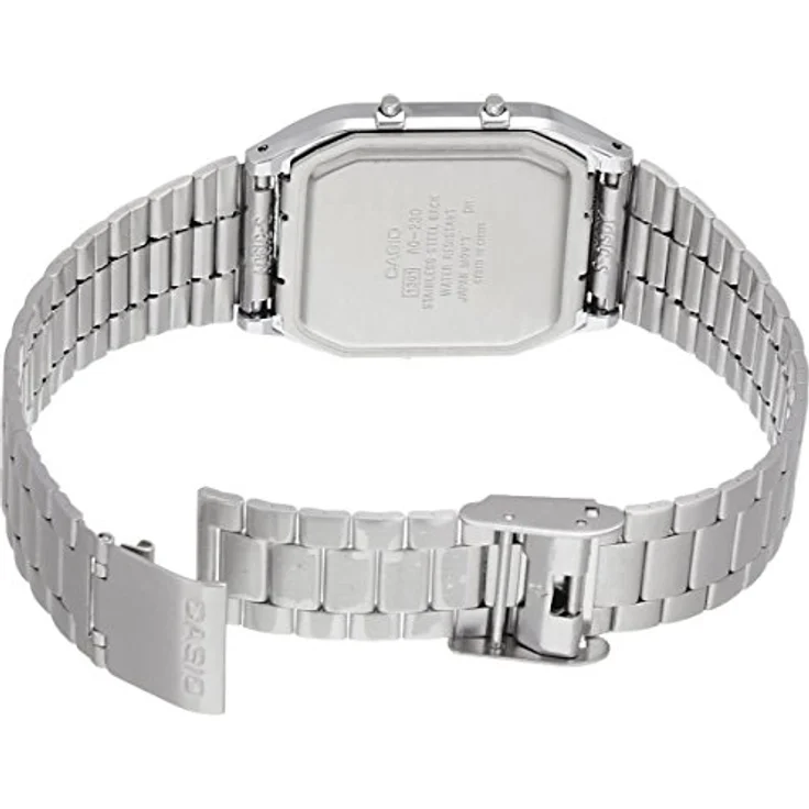 Casio Watch AQ-230A-4AMQYES, Analog-Digital Uhr in Bronze mit Sonnenschliff-Zifferblatt – Bild 4