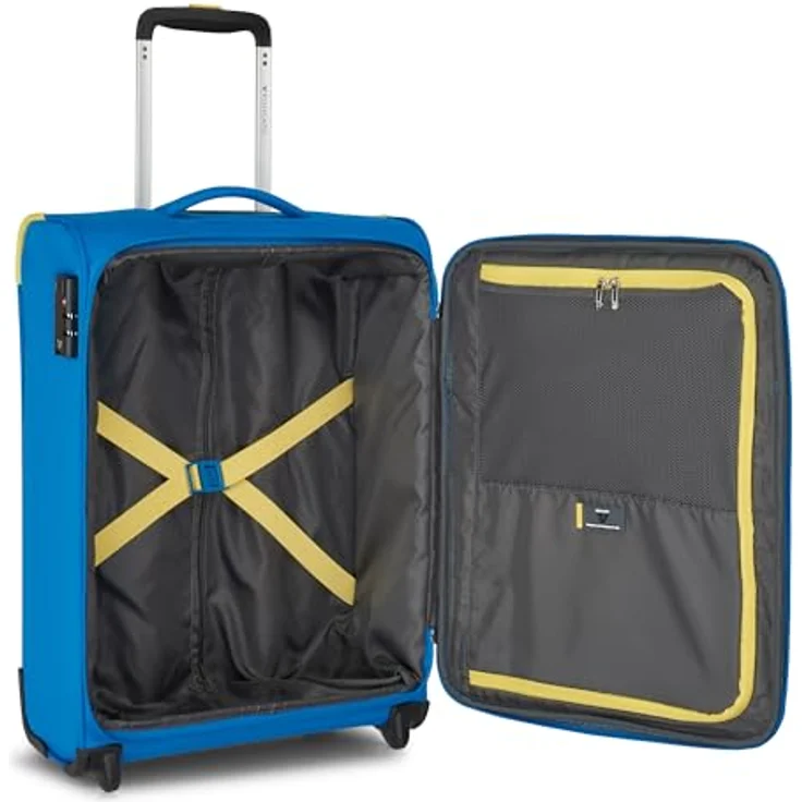 RONCATO LITE Soft Kabinen-Trolley 55x40x20 cm, 42 L, 2 Rollen, TSA-Schloss, Cobalt Blue – Bild 4