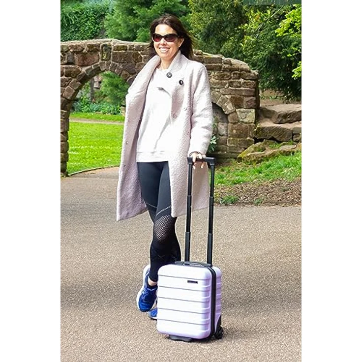 Cabin Max Anode Handgepäck Trolley-Koffer, 24 l, Wizz Air, 40x30x20 cm, Aegean Blue, leicht und robust – Bild 4