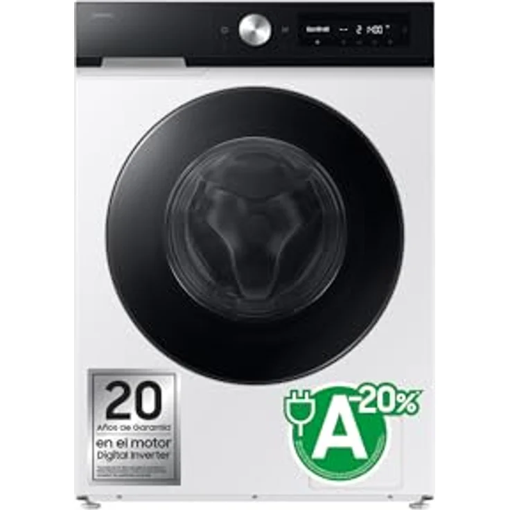 Samsung WW11DB7B94GEU3 Waschmaschine, 11 kg, SmartThings und AI Ecobubbe™, Klasse A, Weiß – Bild 1