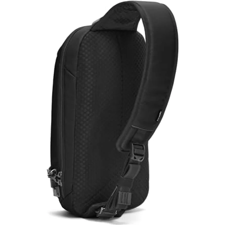 Pacsafe Vibe 325 Umhängetasche, RFID-sicher, 23 cm, 100% Nylon, schwarz – Bild 4