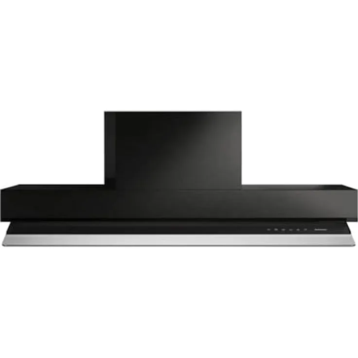 Falmec Virgola Touch Comfort, Einbauhaube 90 cm, schwarz, 800 m³/h, Energieeffizienzklasse A