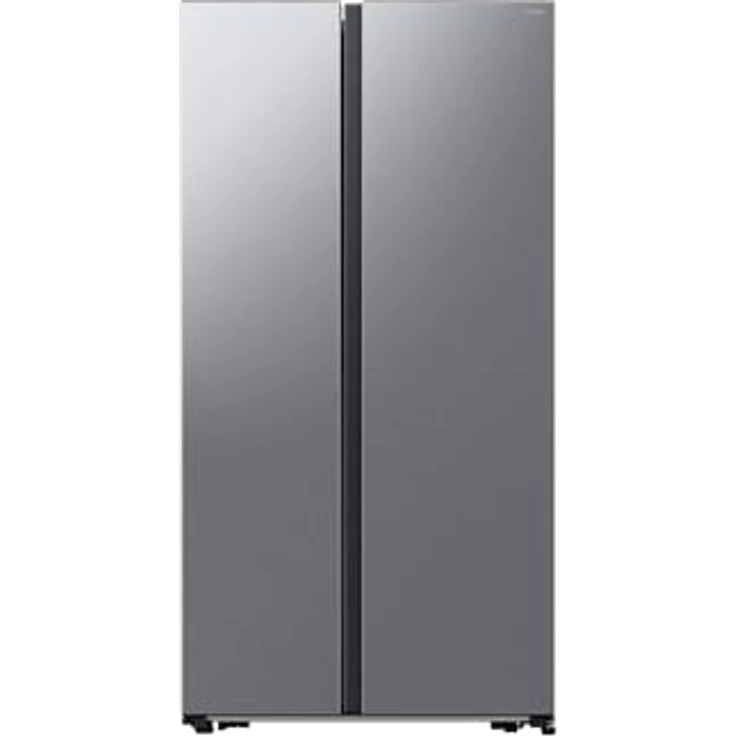 Samsung American Fridge RS57DG400EM9EF, 583L Kühlschrank mit seitlichem Gefrierfach, Edelstahl, leise mit 37 dB – Bild 1