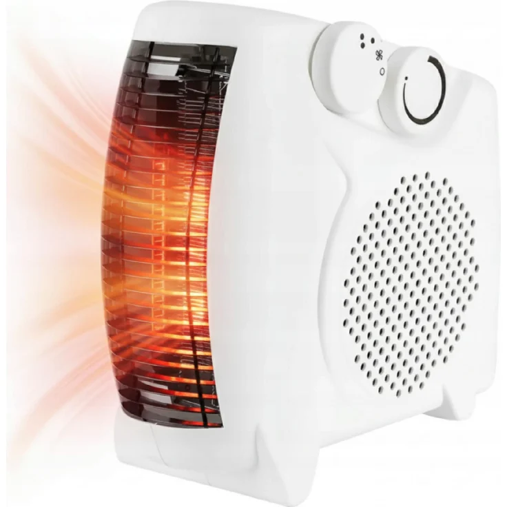 NEO TOOLS Heizlüfter 2000W, kompakter Heizstrahler für Badezimmer mit hoher Sicherheit
