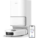 Dreame L10 Ultra Saugroboter mit Wischfunktion und Automatischer Entleerung, Selbstreinigendem Wischmopp, LDS-Navigation, 5300Pa Saugkraft, 3D-Mapping und App-Steuerung Roboter Staubsauger