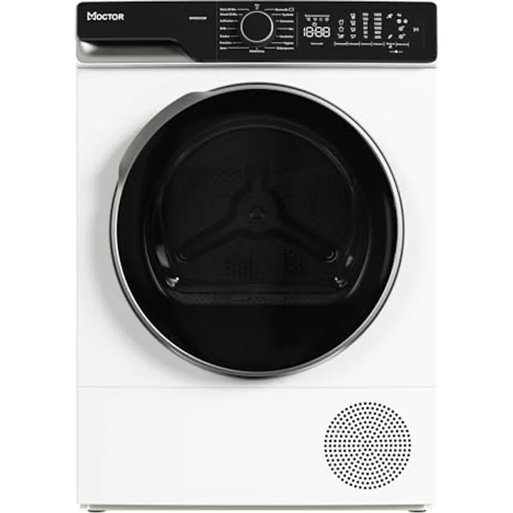 MOCTOR Wärmepumpentrockner DH9007A3W, 7 kg, 15 Programme, WI-FI VeeZyApp, Zwei-Wege-Schleudern, Startzeitauswahl, LED-Display – Bild 1