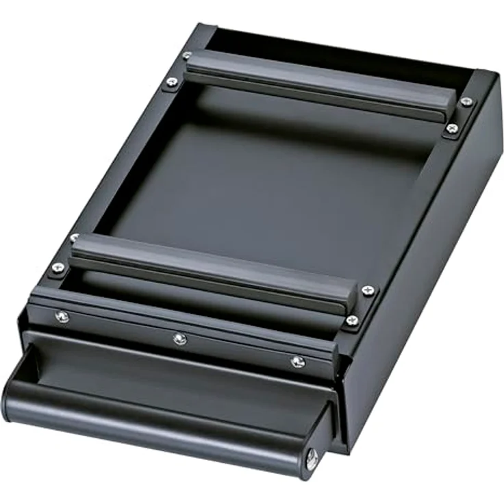Cilio Sudschublade BARISTA, Abklopfbehälter aus rostfreiem Edelstahl, pulverbeschichtet, rutschfeste Füße, 36,5 x 21 x 7,7 cm – Bild 3