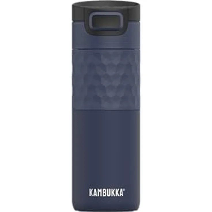 Kambukka Etna Grip 500ml Blau - Praktischer Thermobecher, 500 ml - Urban Outdoor, Denim Blue