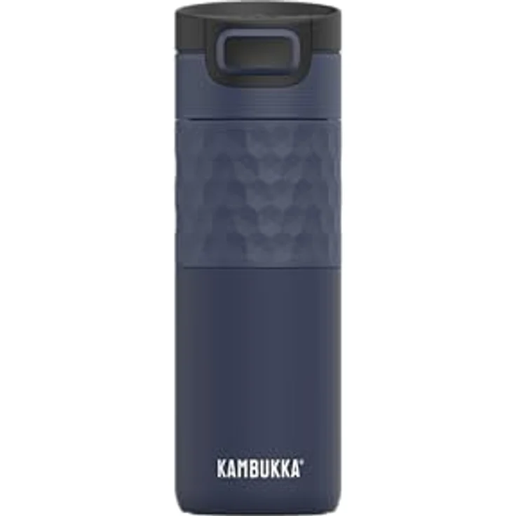 Kambukka Etna Grip 500ml Blau - Praktischer Thermobecher, 500 ml - Urban Outdoor, Denim Blue – Bild 1