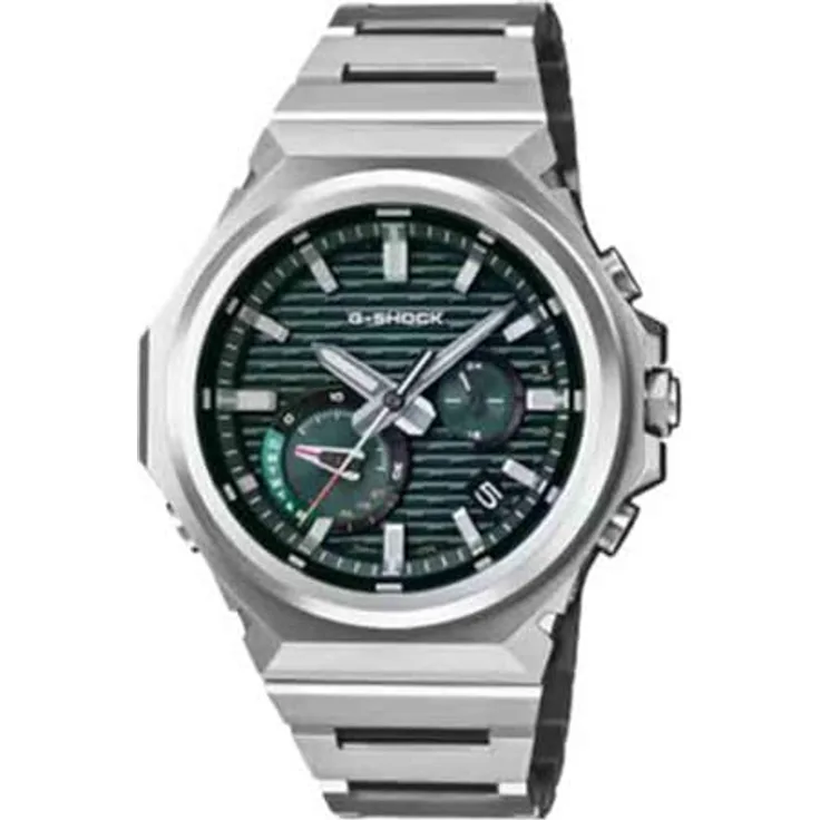 Casio G-Shock G-Steel GST-B1000D-3AER, Solar-Quarzuhr aus Edelstahl mit Bluetooth-Verbindung, silber