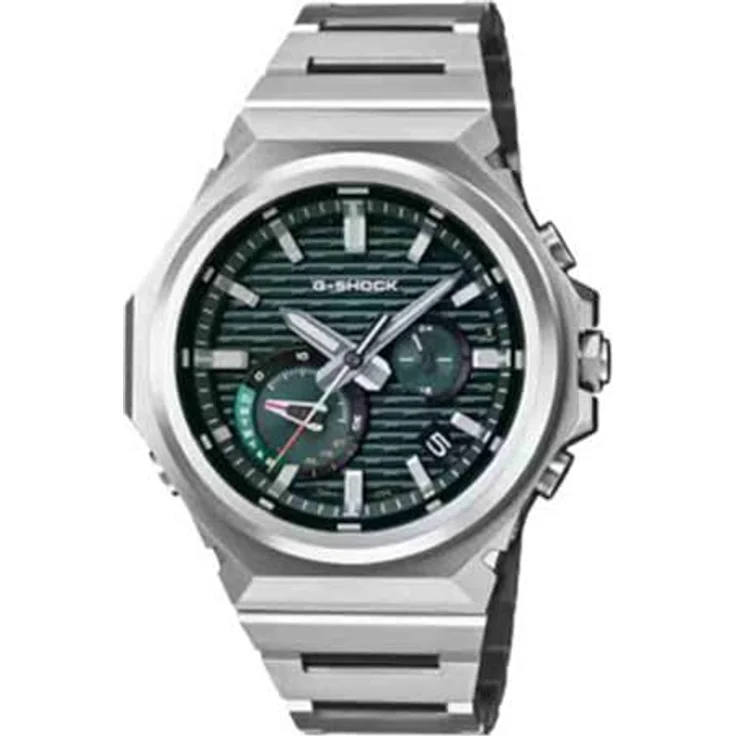 Casio G-Shock G-Steel GST-B1000D-3AER, Solar-Quarzuhr aus Edelstahl mit Bluetooth-Verbindung, silber – Bild 1