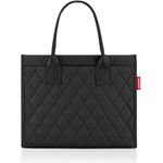REISENTHEL® Shopper daily shopper, 14 Liter Volumen, recyceltes Polyestergewebe, wasserabweisend, gepolsterte Henkel, schwarz