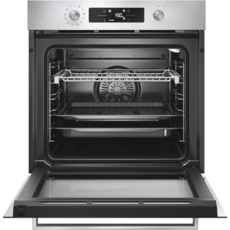 Candy Bake 800 CA6 NP5B3EHTX, Einbaubackofen mit 78 l Garraum, A++ Energieeffizienz, selbstreinigend, App-Steuerung, grau/schwarz – Bild 2