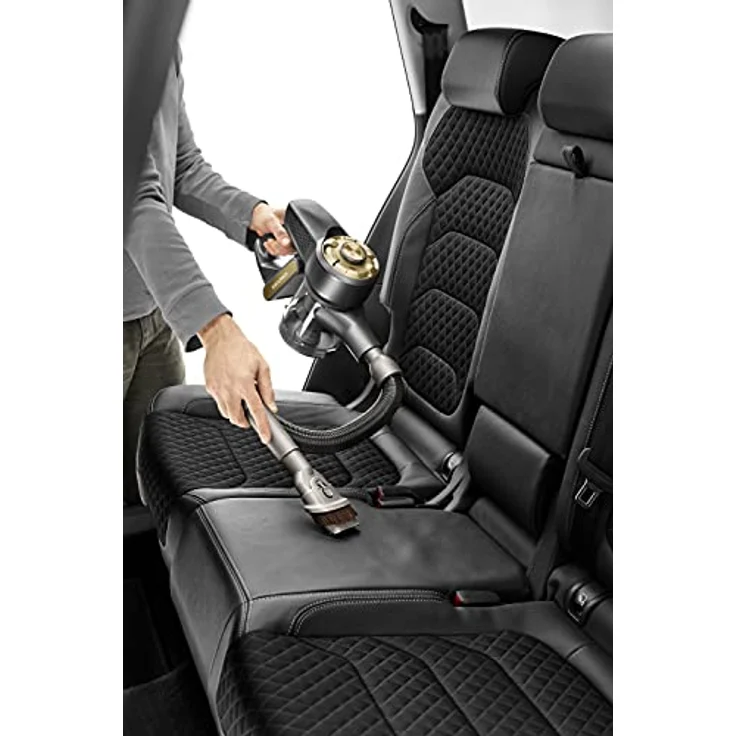 De'Longhi XLM418.GCG wiederaufladbar Schwarz Elektrischer Besen ohne Kabel und ohne Beutel – Bild 4