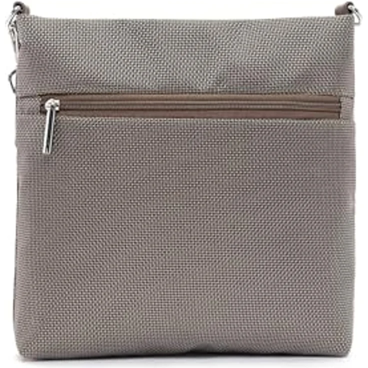 SURI FREY SFY SURI Sports Marry, Umhängetasche aus Nylon-Optik mit Reißverschluss und abnehmbarem Umhängeriemen, hellbraun – Bild 6