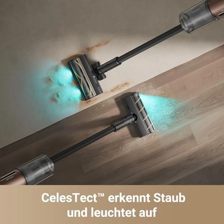 dreame Z20 Kabelloser Staubsauger, 250AW Starke Saugkraft, 90min Lange Laufzeit, Schwarz – Bild 5