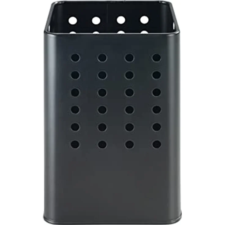 WENKO Geschirrständer, Zubehör für Geschirrstet, Behälter für Besteck und Küchenzubehör, elegantes Schwarz – Bild 3