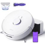 Narwal Freo X Plus Robot Vacuum, Staubsauger Roboter mit Zero Tangling Brush, 7800Pa Saugkraft, 2-in-1 Mop & Staubsauger, Weiss