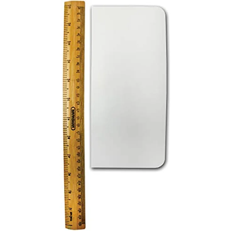 PME Uni Rand Kunststoff Seite Schaber, Plastik, weiß, 20.3 x 9.3 x 0.2 cm – Bild 4