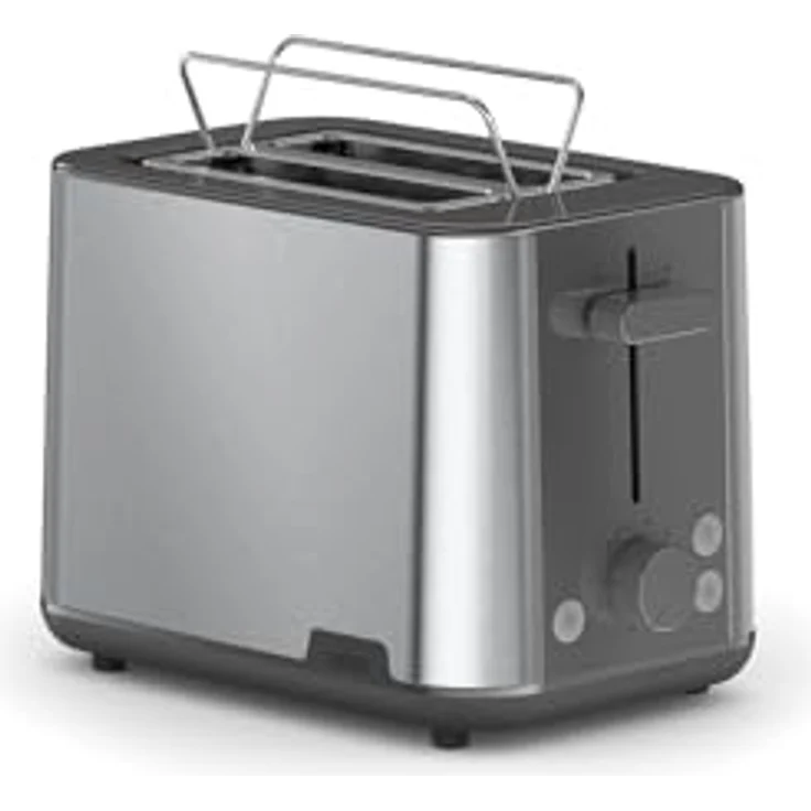 Braun Toaster HT1510GY, 900 W - Grau, Abbruchfunktion, Auftaufunktion, Aufwärmfunktion – Bild 2