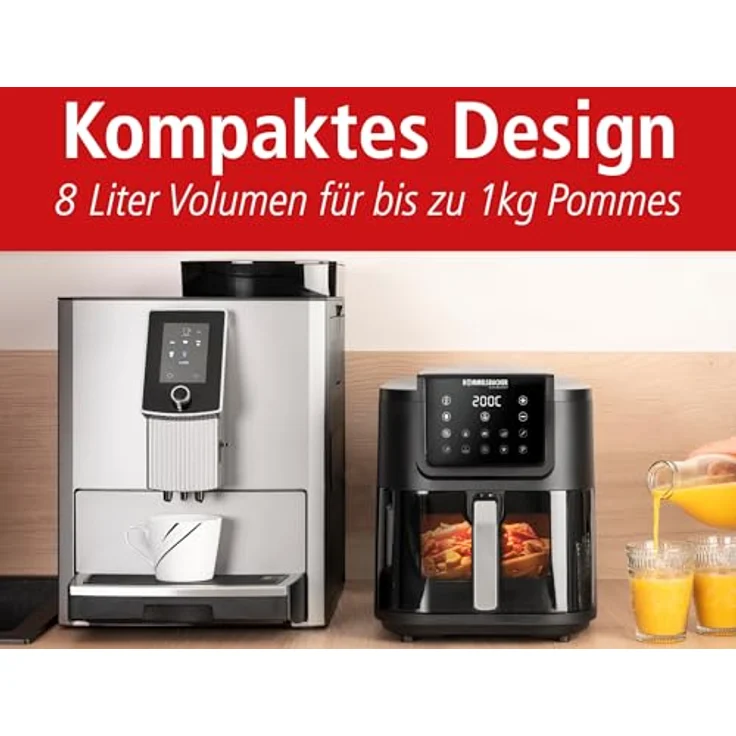 Rommelsbacher Fritteuse FRH 1700, Fritteuse mit Product Compliance, silber – Bild 4