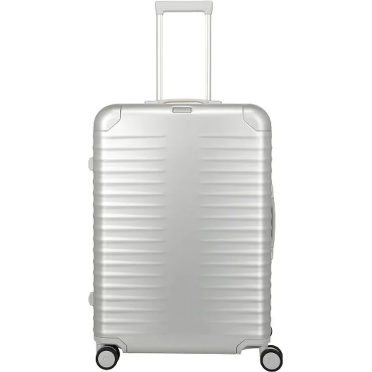 Titan Eternity 4 Rollen Trolley L 75 cm, silberfarben, 100% Aluminium, 53 x 30 x 75 cm