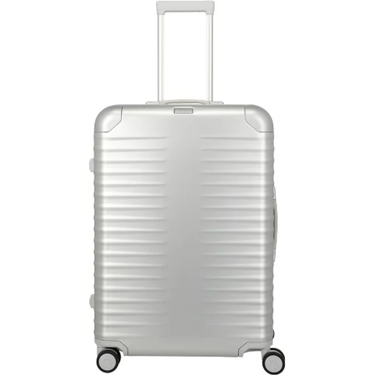 Titan Eternity 4 Rollen Trolley L 75 cm, silberfarben, 100% Aluminium, 53 x 30 x 75 cm