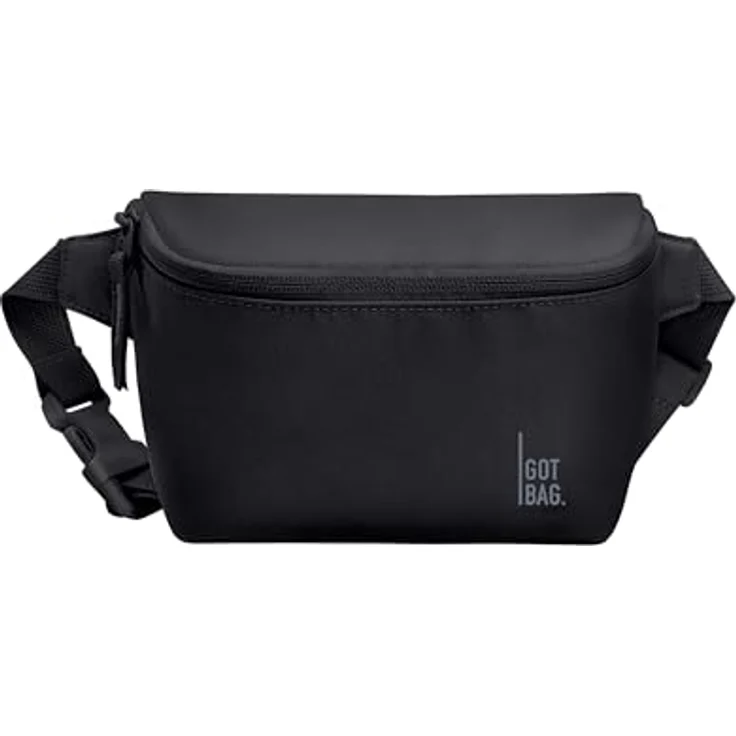 Got Bag Gürteltasche, 17 cm schwarz, 100% PET, kompakte Größe 17 x 7.5 x 14 cm – Bild 1
