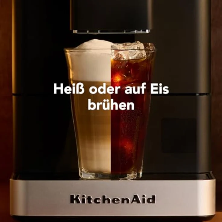 KitchenAid Kaffeevollautomat 5KES8453EBM, QuietGrind-System für leise Zubereitung, schwarz – Bild 5
