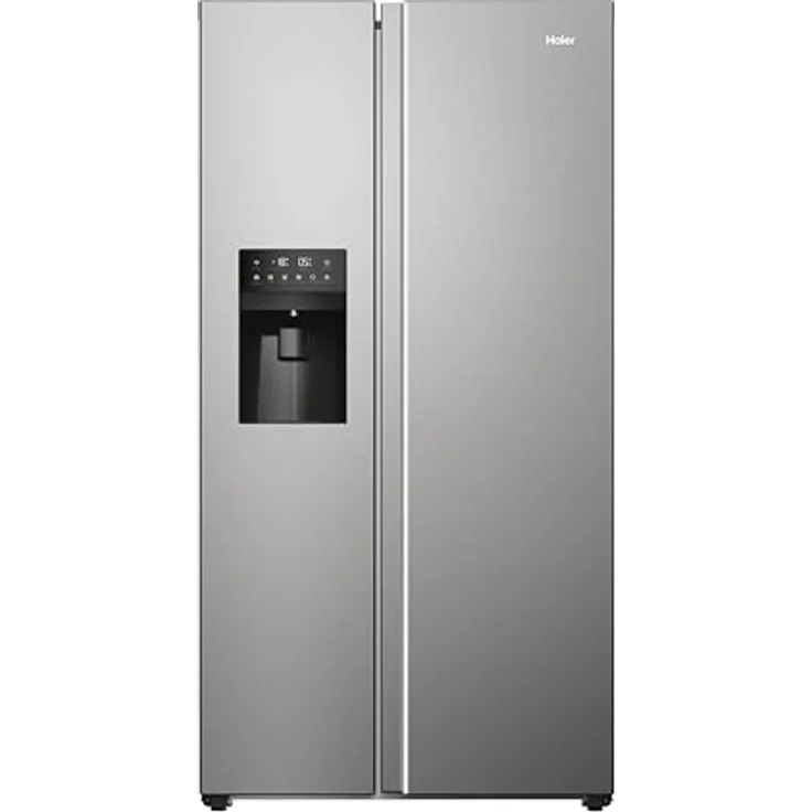 Haier HSR5918DIMP Side-by-Side-Kühlschrank, freistehend, edelstahl, NoFrost, Energieklasse D – Bild 2