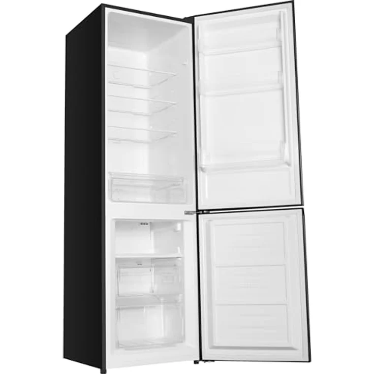 homeX CFSN2531C-B Kühlschrank mit Gefrierfach, 253 Liter, No Frost, freistehend, schwarz – Bild 20