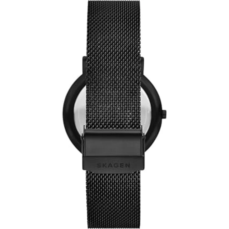 Skagen Herren Analog Quarz Uhr mit Edelstahl Armband SKW6933SET, blau – Bild 2